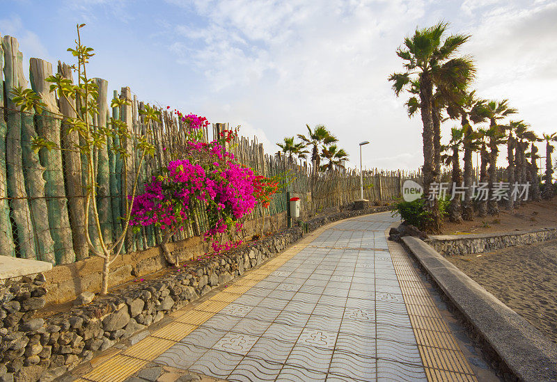 Playa Hoya del Pozo sea promenade -格兰卡纳利亚